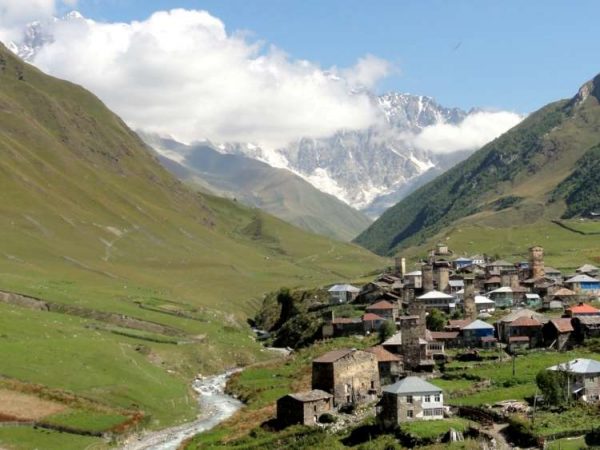 village Ushguli colour Tour Georgia