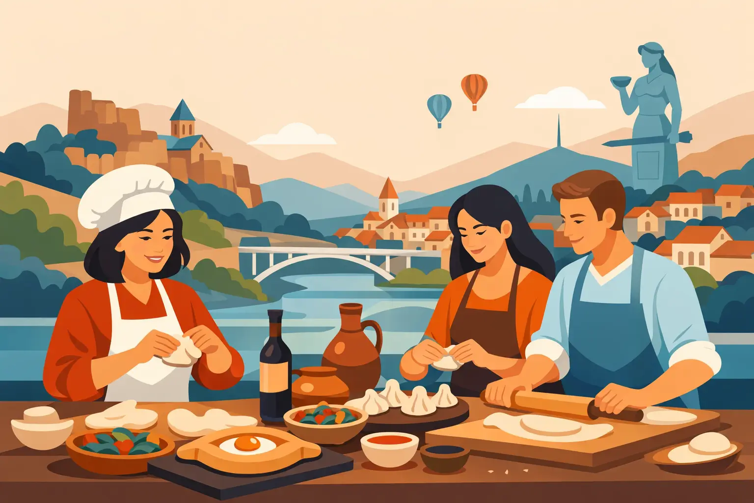Georgian Cooking Class Tbilisi for Food Lovers
