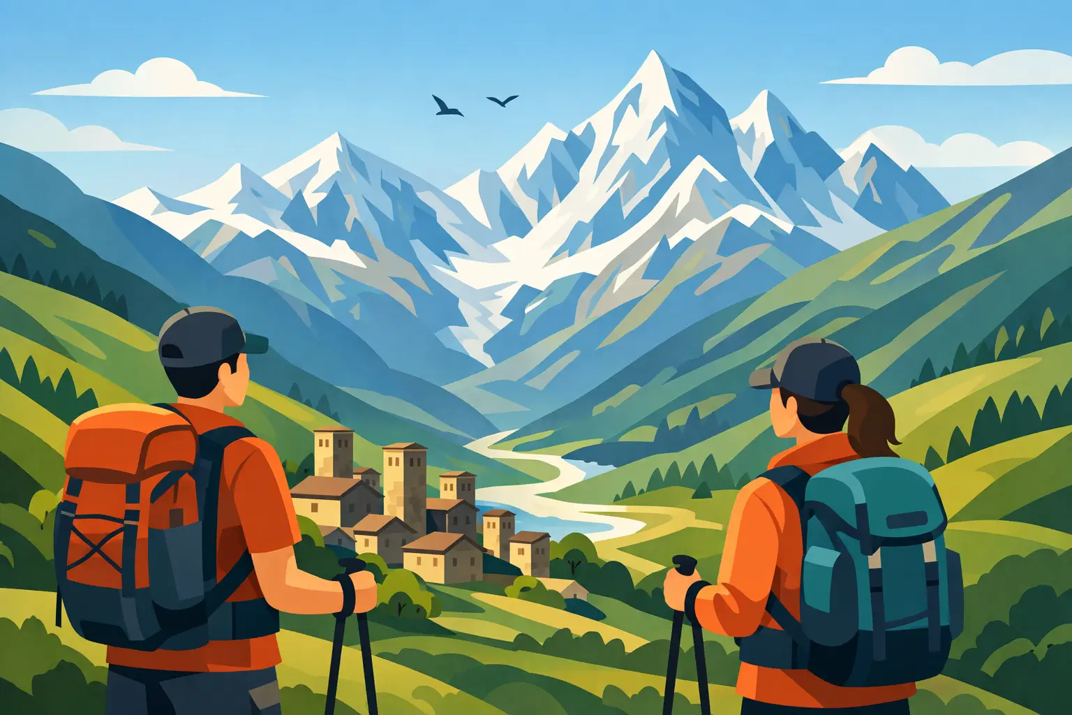 Svaneti Trekking Tours for Big Caucasus Days