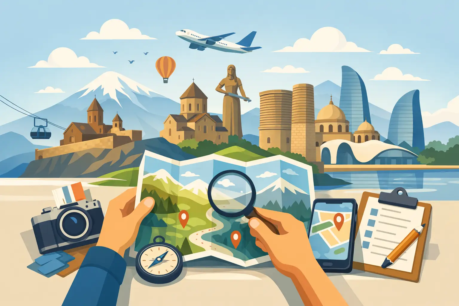Georgia Armenia Azerbaijan Tour Planning Tips