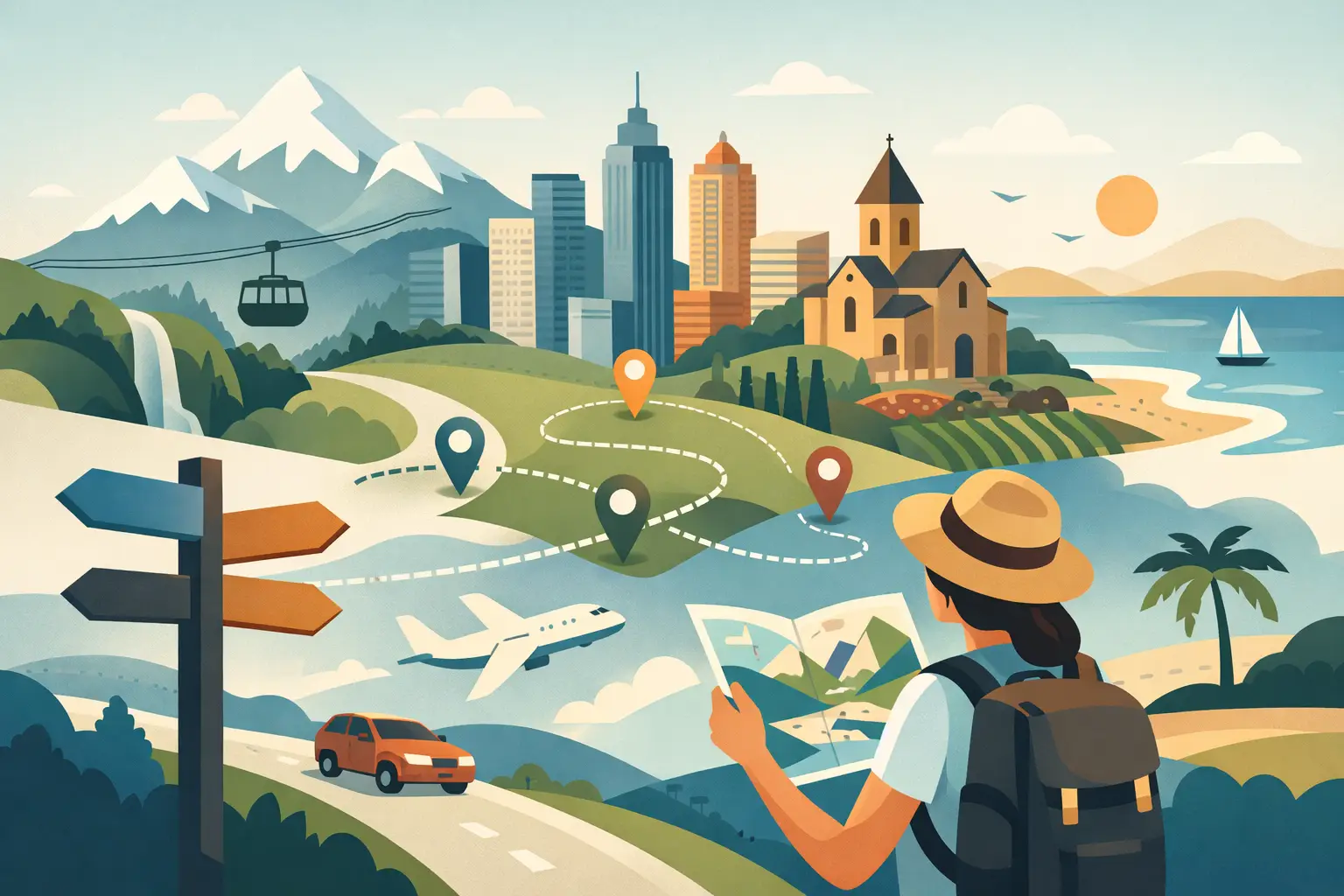 Georgia Travel: Choose Your Perfect Route