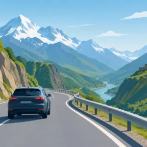 How to Drive Georgian Military Highway Safely