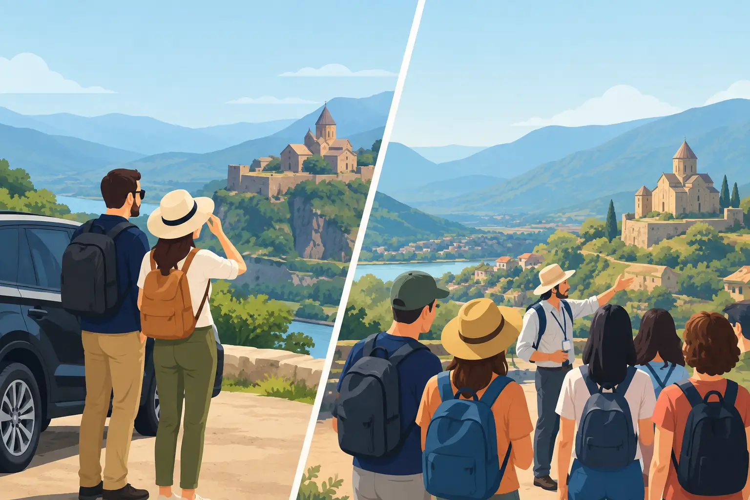 Private Versus Group Tours for Your Georgia Trip