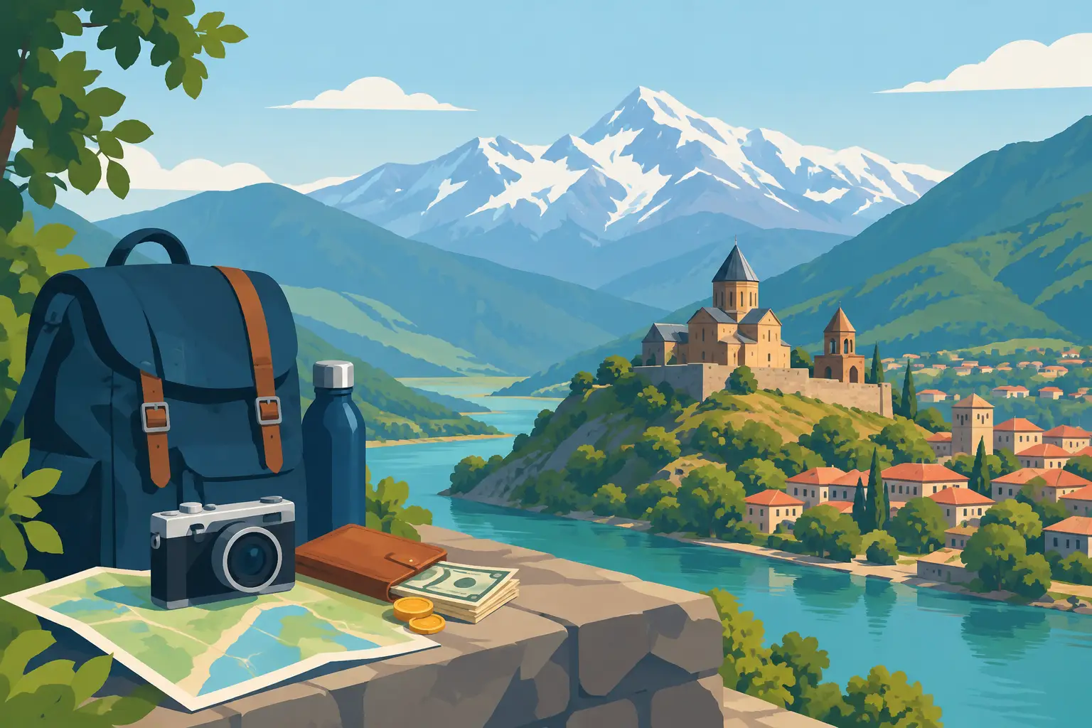 Georgia Travel Costs for a Week in the Caucasus