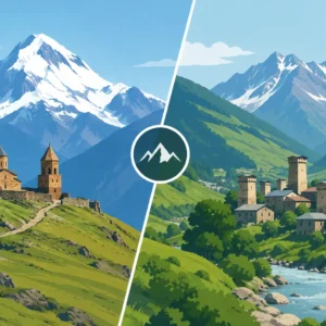 Kazbegi versus Svaneti Travel: Which One?